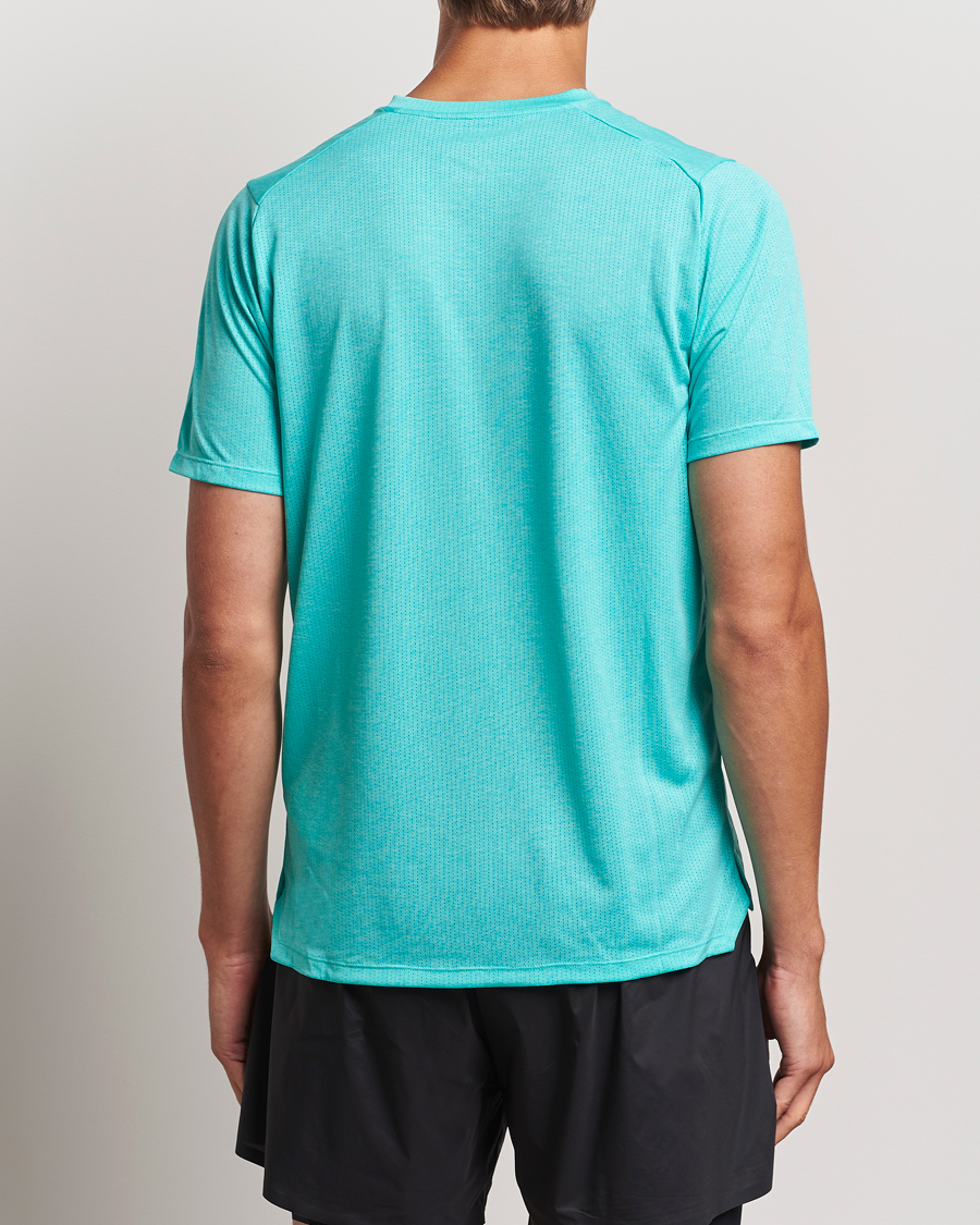 Men | T-Shirts | New Balance Running | Athletics Run T-Shirt Cyber Jade