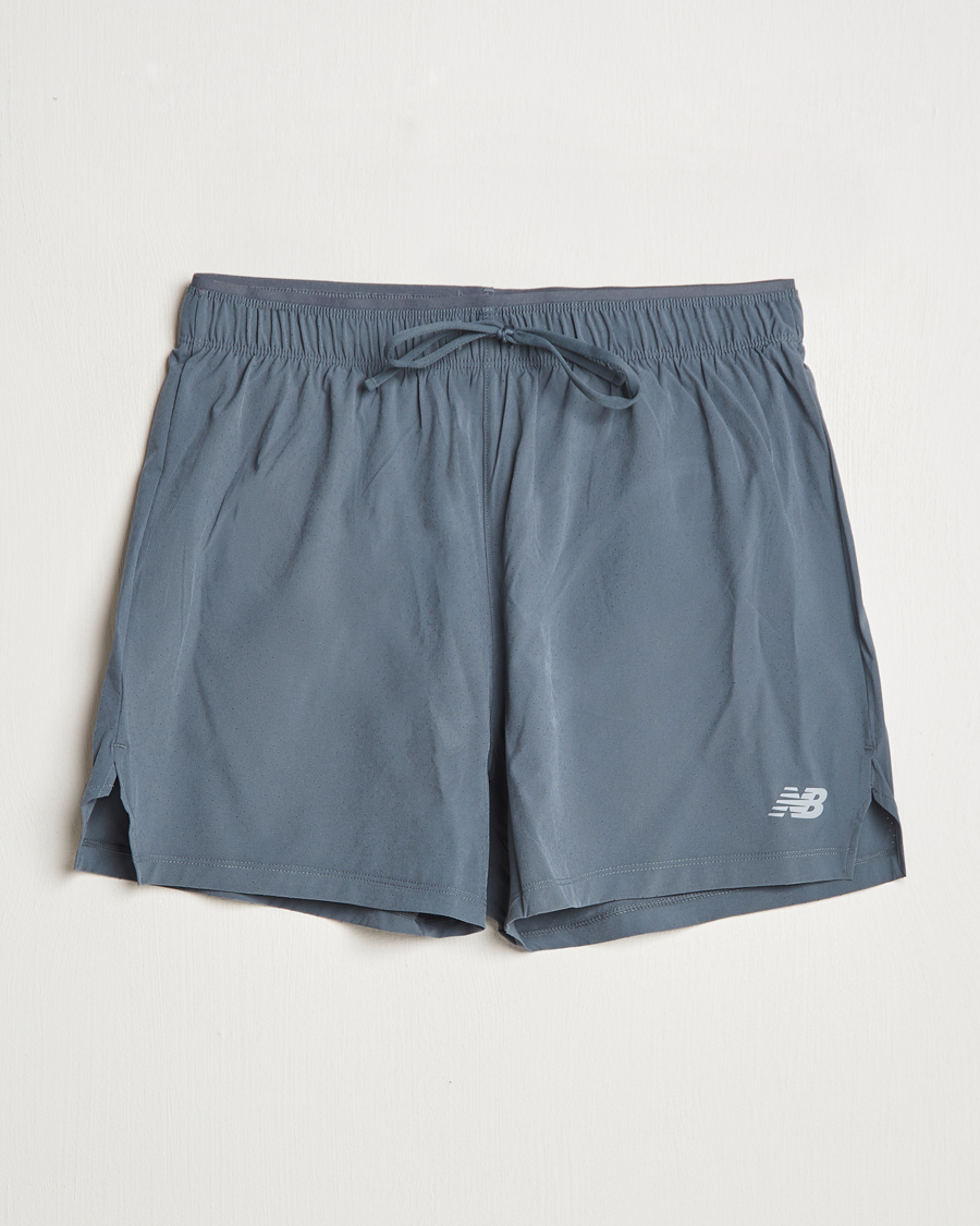 Men | Shorts | New Balance Running | 5 Inch Run shorts Graphite