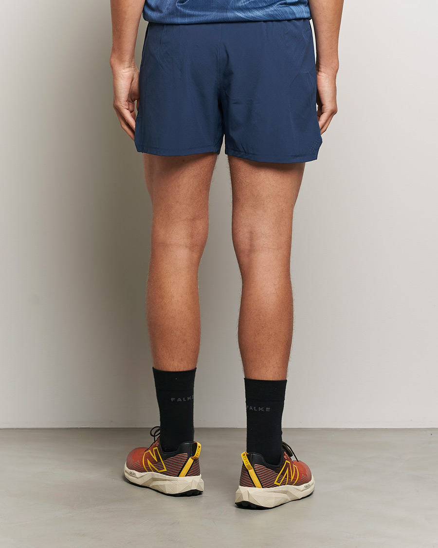 Men | Shorts | New Balance Running | Athletics 5 Run Shorts Navy