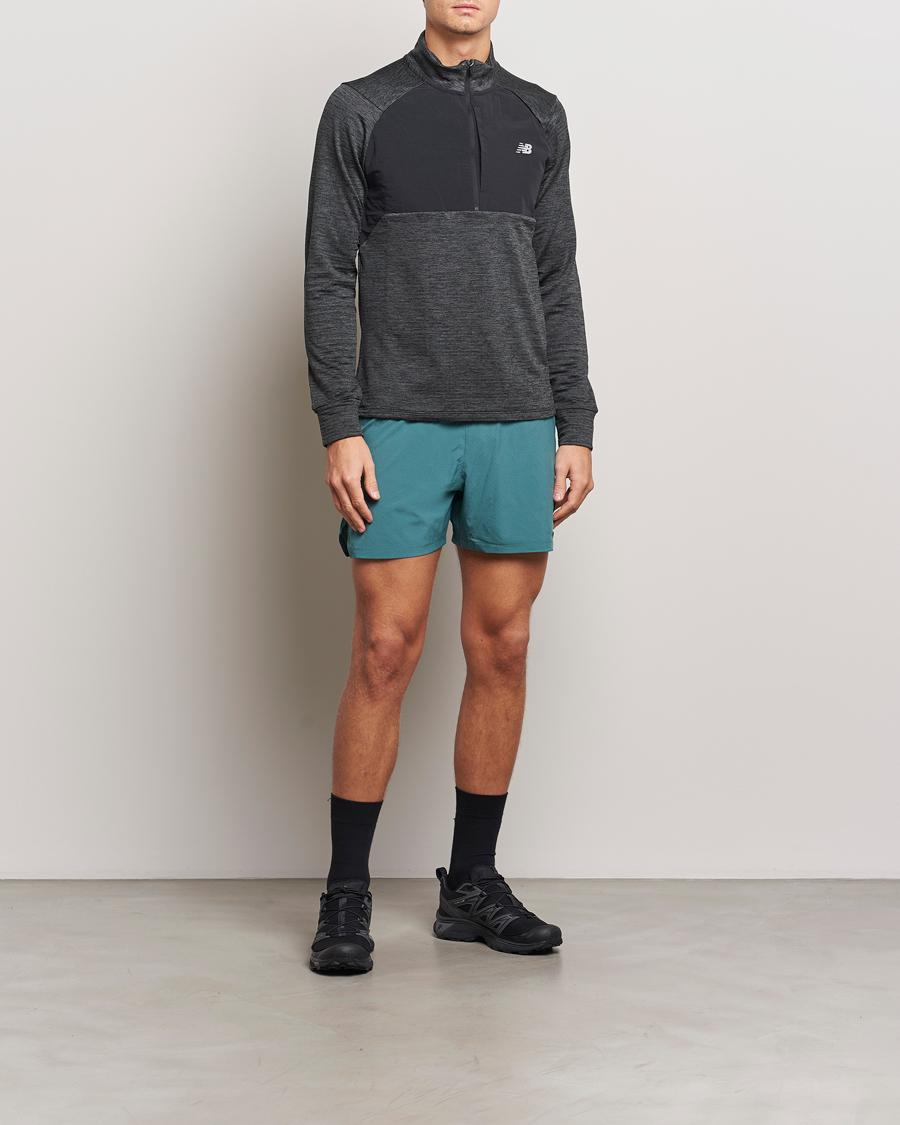 Men | Shorts | New Balance Running | Athletics 5 Run Shorts New Spruce