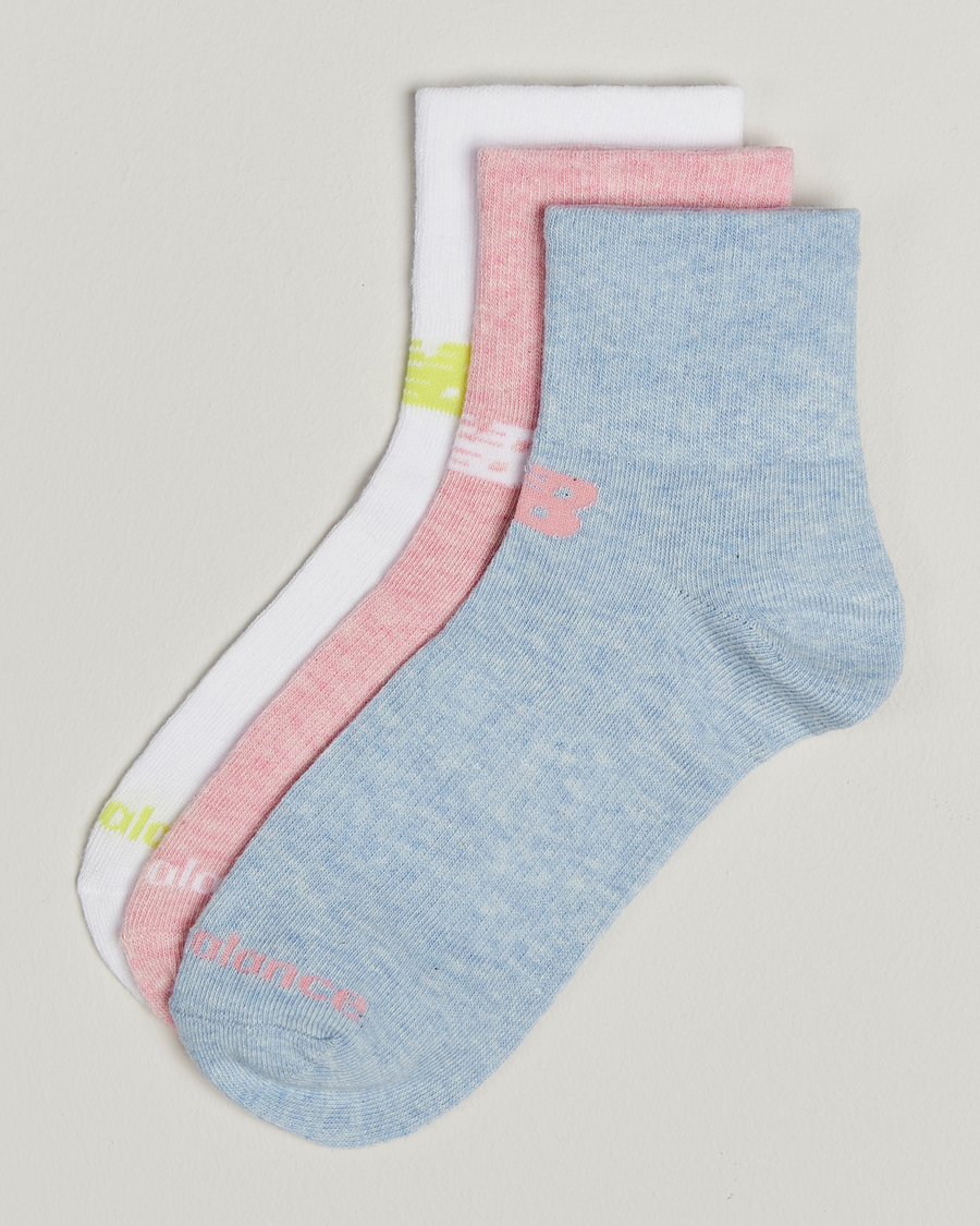 Men | New Balance Running 3-Pack Performance Cotton Socks Multi | New Balance Running | 3-Pack Performance Cotton Socks Multi