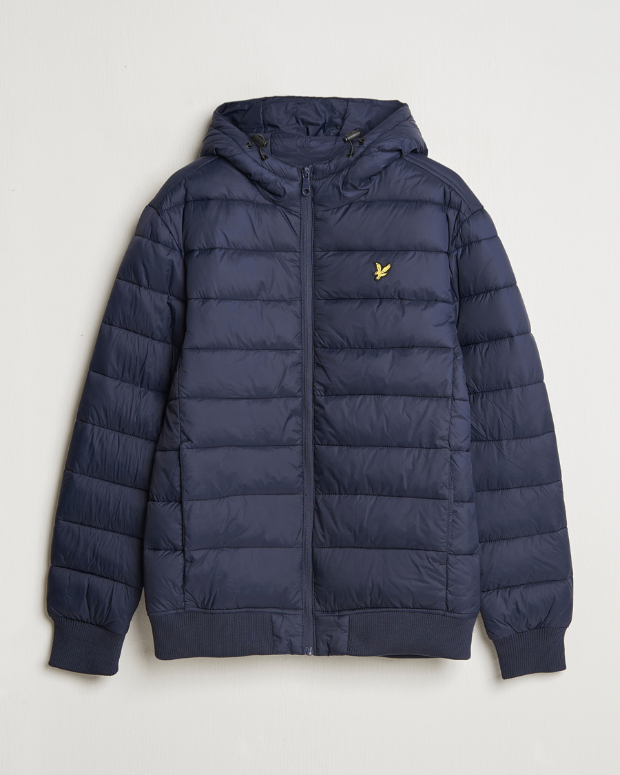 Men | Coats & Jackets | Lyle & Scott | Wadded Hooded Jacket Dark Navy