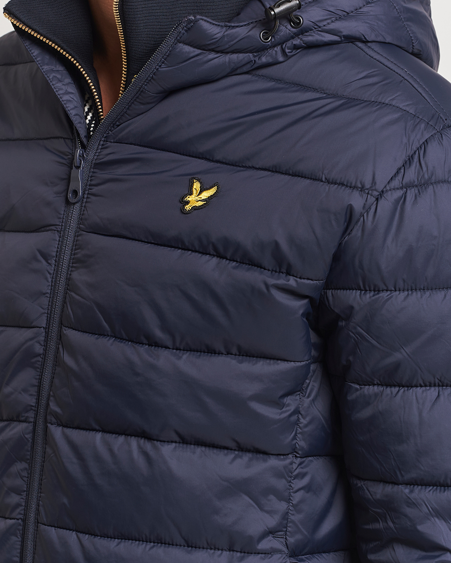 Men | Coats & Jackets | Lyle & Scott | Wadded Hooded Jacket Dark Navy