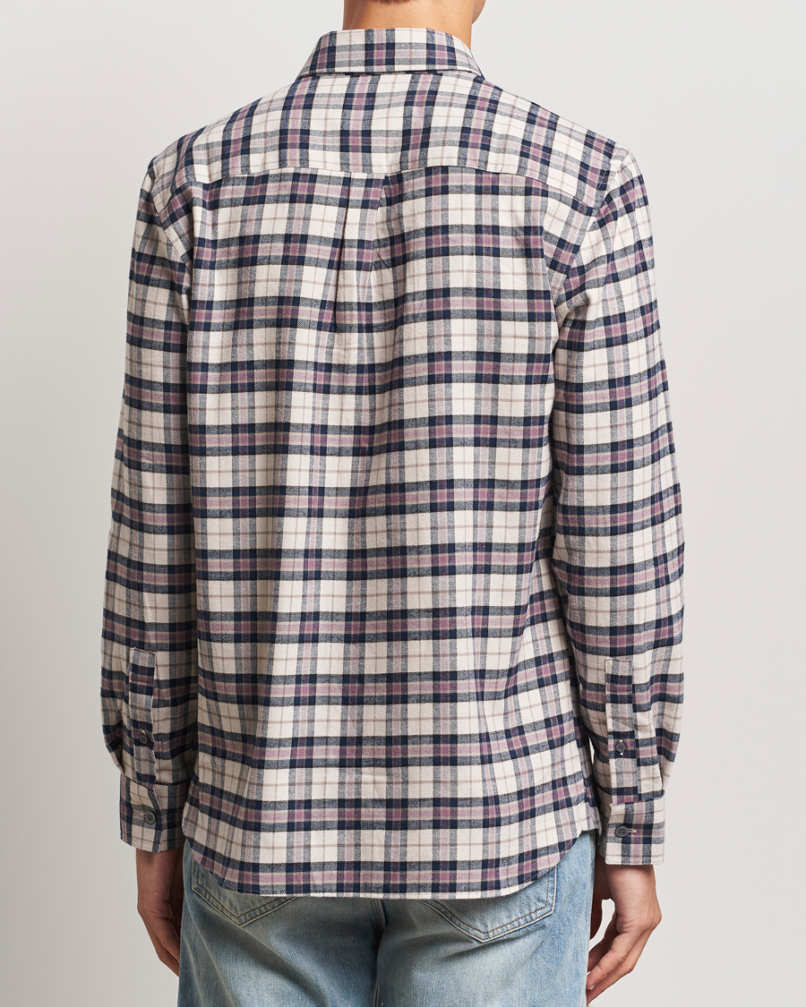 Men | Shirts | Lyle & Scott | Checked Flannel Shirt Dark Navy