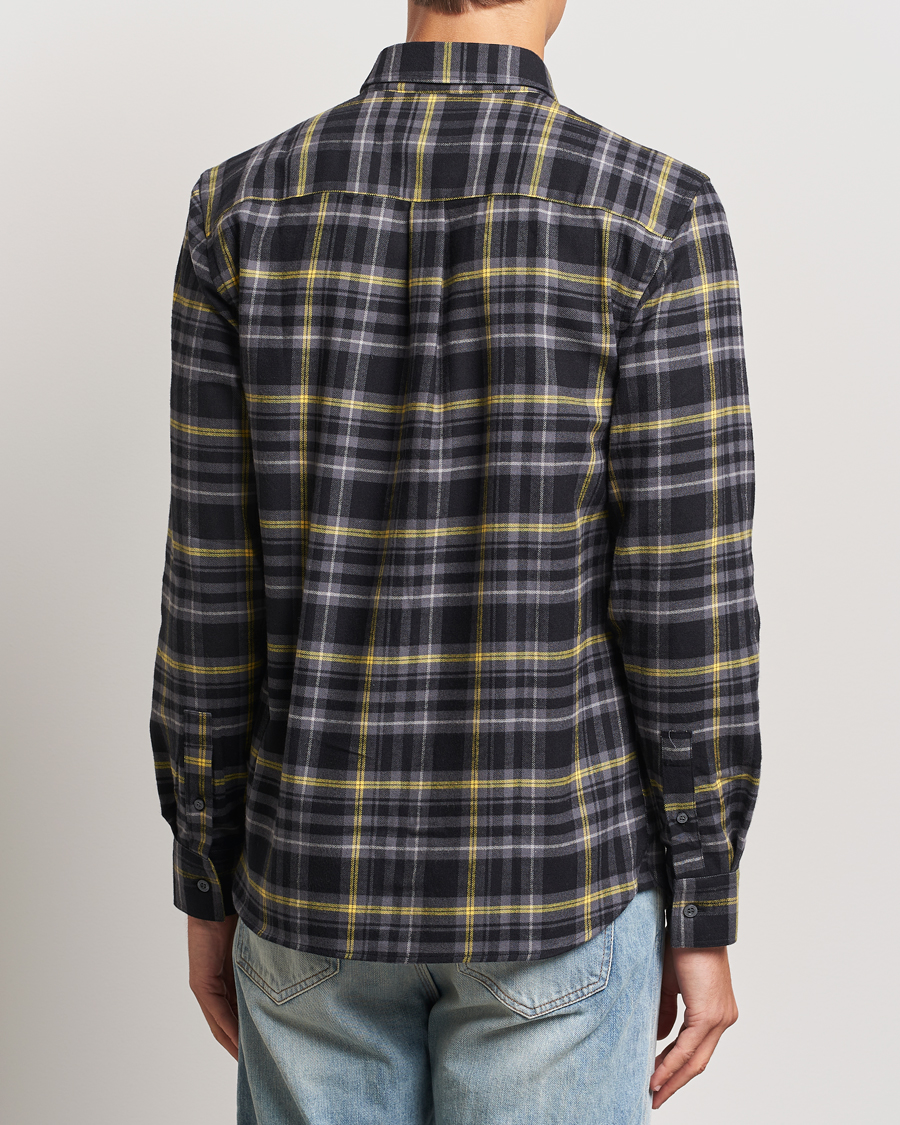 Men | Shirts | Lyle & Scott | Checked Flannel Shirt Jet Black