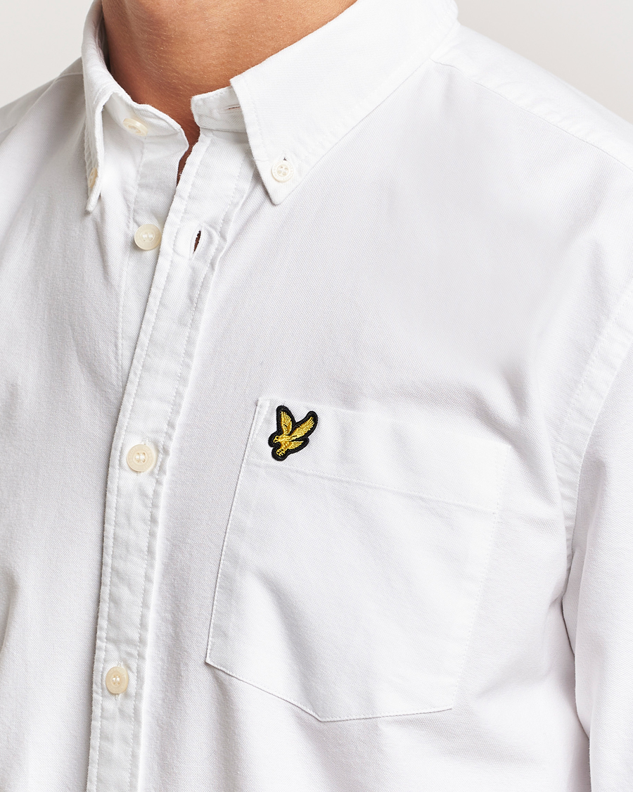 Men | Shirts | Lyle & Scott | Lightweight Oxford Shirt White