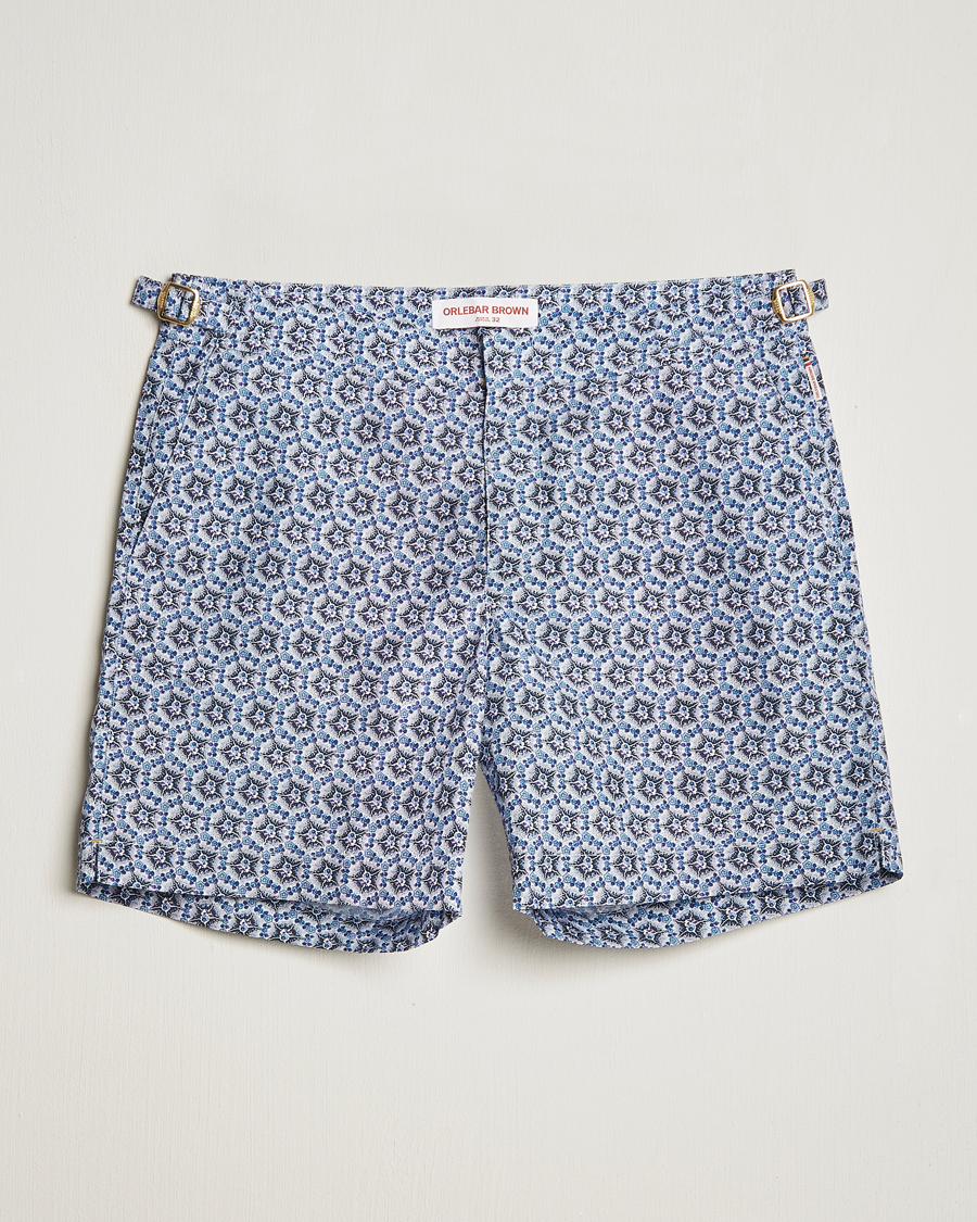 Men | Orlebar Brown Bulldog Roseate Swimshorts Azul Blue | Orlebar Brown | Bulldog Roseate Swimshorts Azul Blue