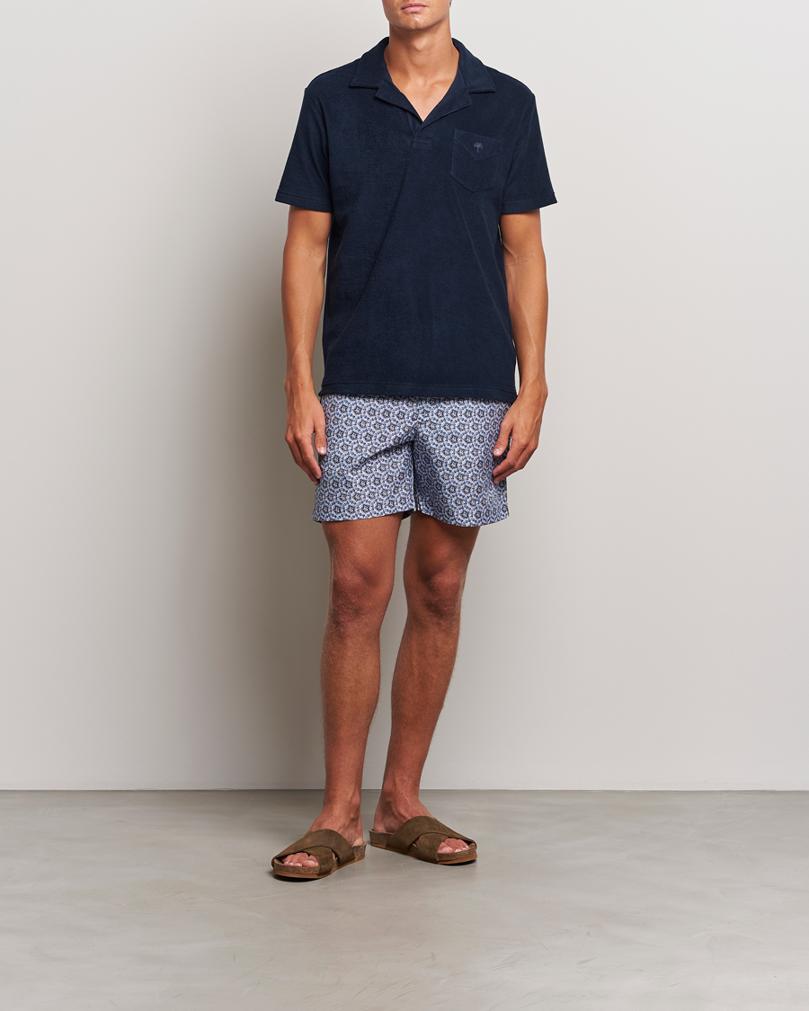 Men | Orlebar Brown Bulldog Roseate Swimshorts Azul Blue | Orlebar Brown | Bulldog Roseate Swimshorts Azul Blue