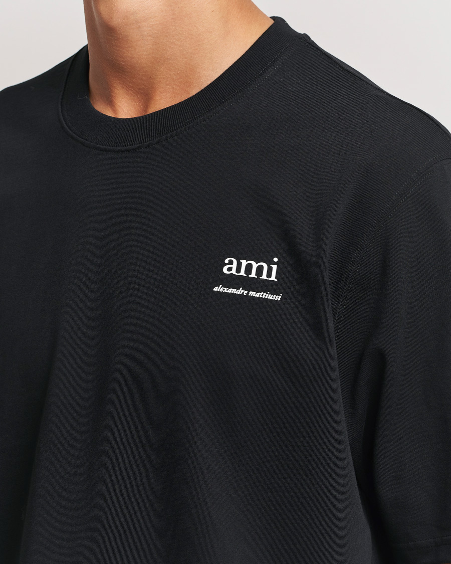 Men | T-Shirts | AMI | Logo T-Shirt Black