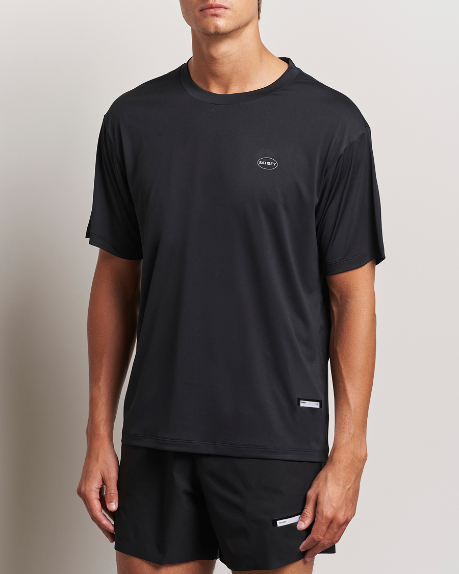 Men | T-Shirts | Satisfy | AuraLite T-Shirt Black