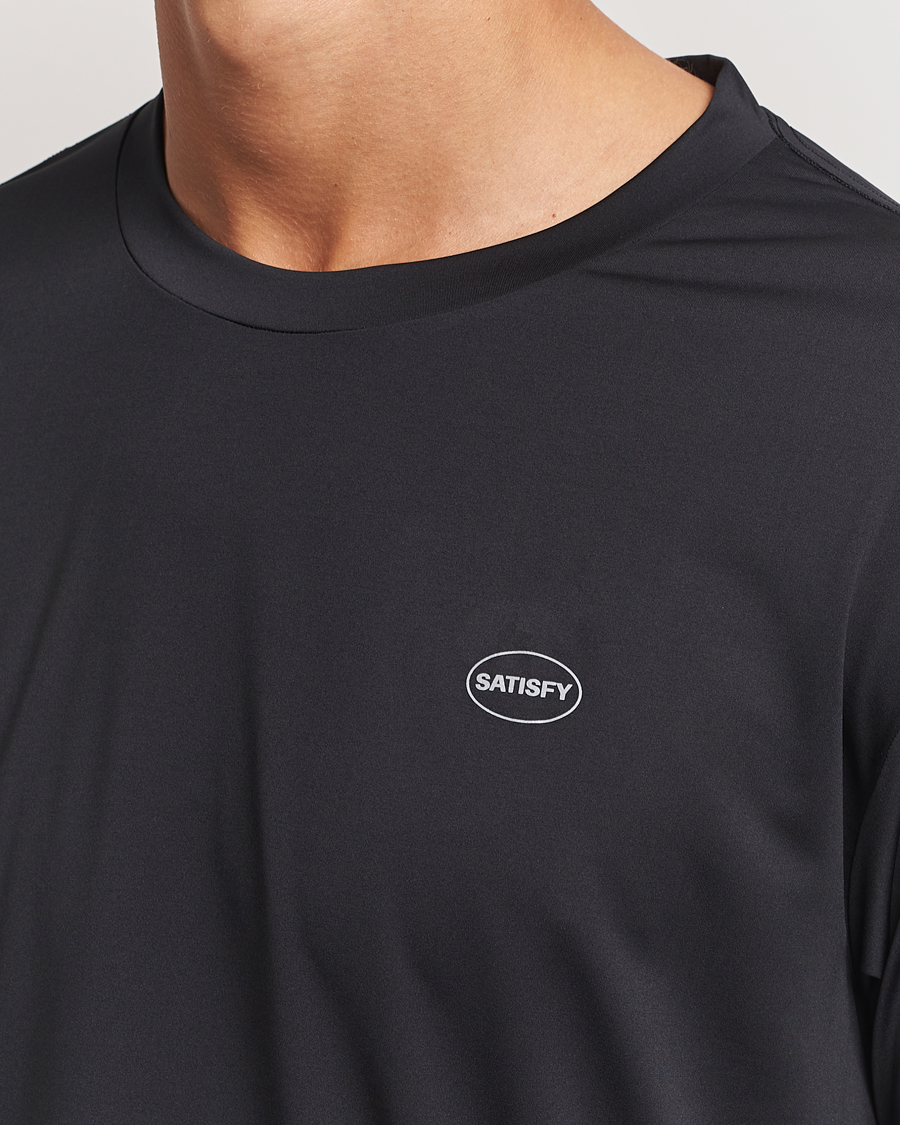Men | T-Shirts | Satisfy | AuraLite T-Shirt Black