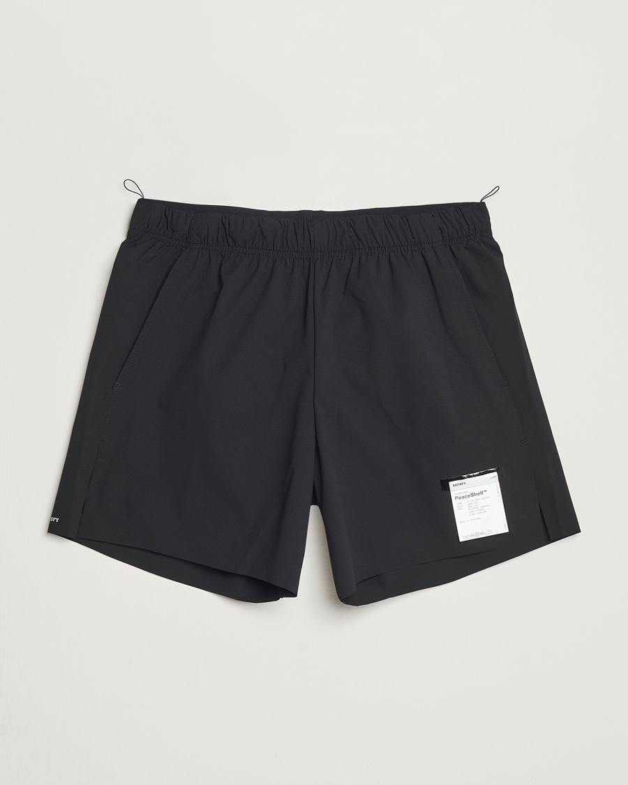 Men | Shorts | Satisfy | PeaceShell 5 Inch Shorts Black