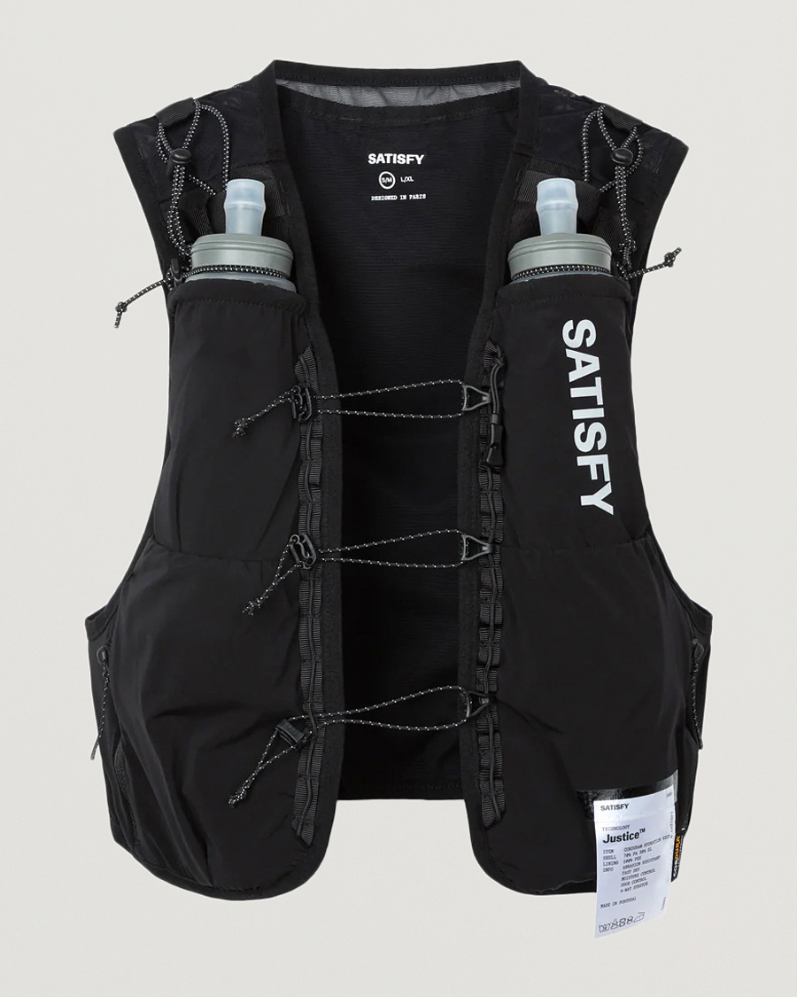 Men | Satisfy Justice Cordura Hydration Vest Black | Satisfy | Justice Cordura Hydration Vest Black
