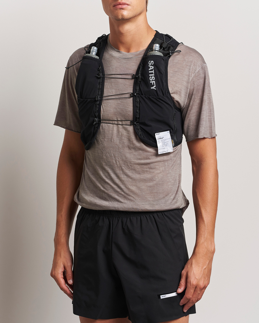 Men | Satisfy Justice Cordura Hydration Vest Black | Satisfy | Justice Cordura Hydration Vest Black
