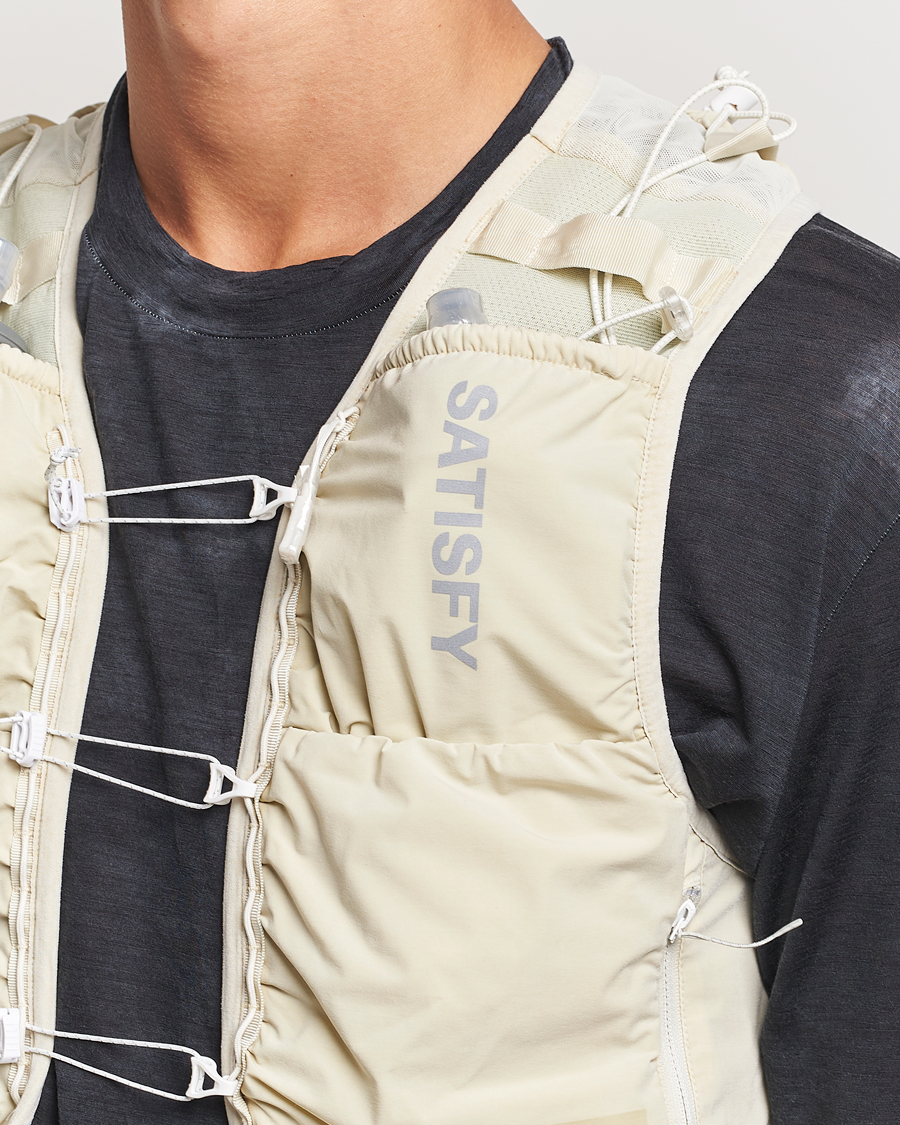 Men | Satisfy Justice Cordura Hydration Vest Mineral Off White | Satisfy | Justice Cordura Hydration Vest Mineral Off White