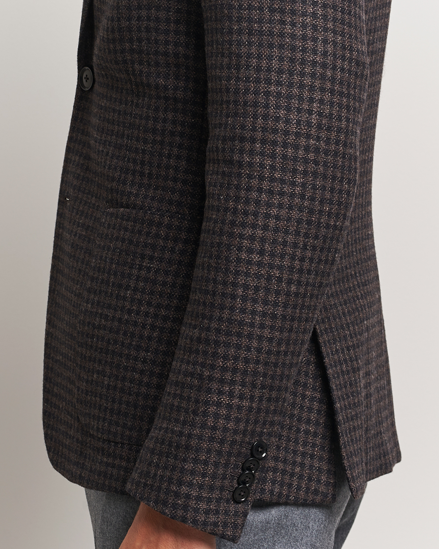 Men | Blazers | Zegna | Unconstructed Wool/Cashmere Blazer Brown Check
