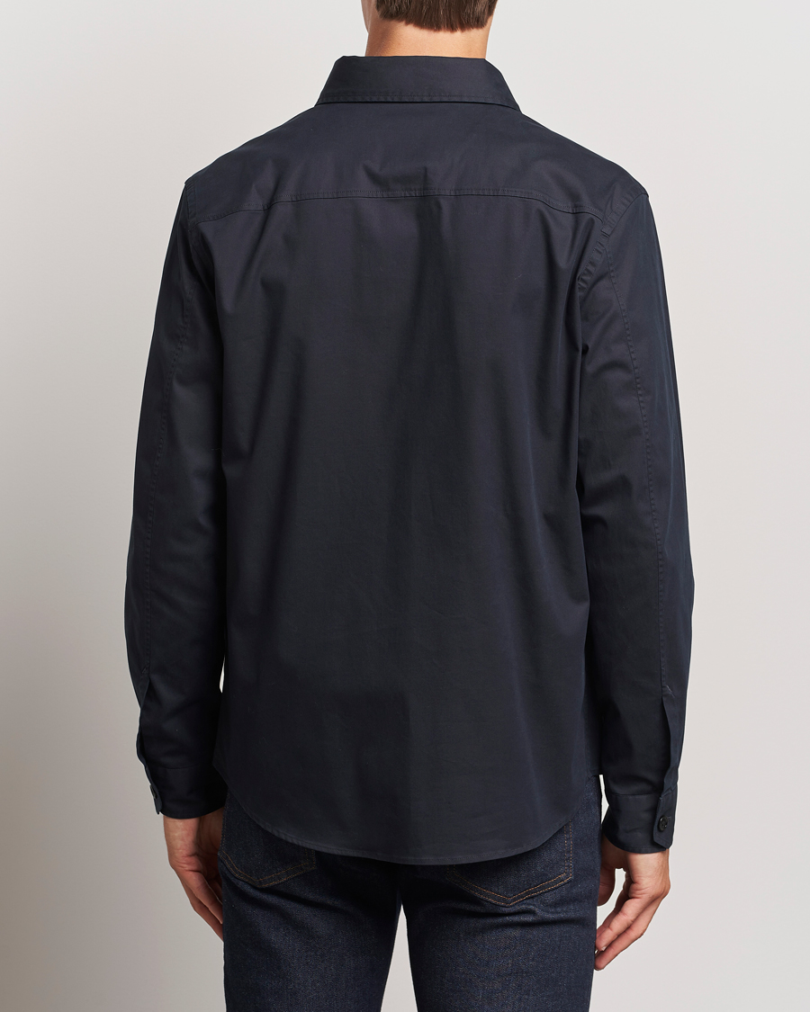 Men | Shirts | Zegna | Cotton Overshirt Navy