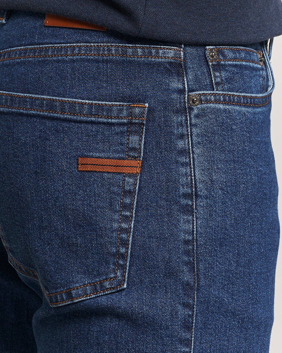 Men | Jeans | Zegna | 5-Pocket Denim Jeans Stone Washed