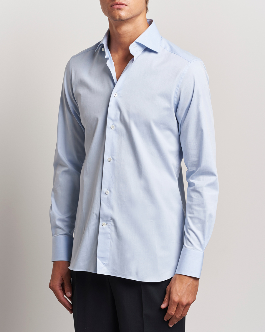 Men | Shirts | Zegna | Slim Fit Dress Shirt Light Blue