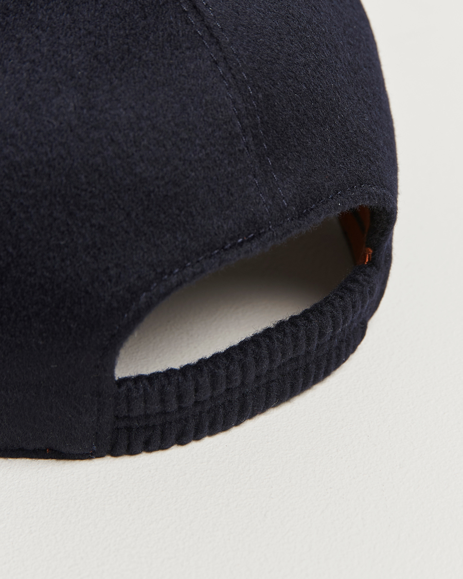Men | Zegna Cashmere Baseball Cap Navy | Zegna | Cashmere Baseball Cap Navy
