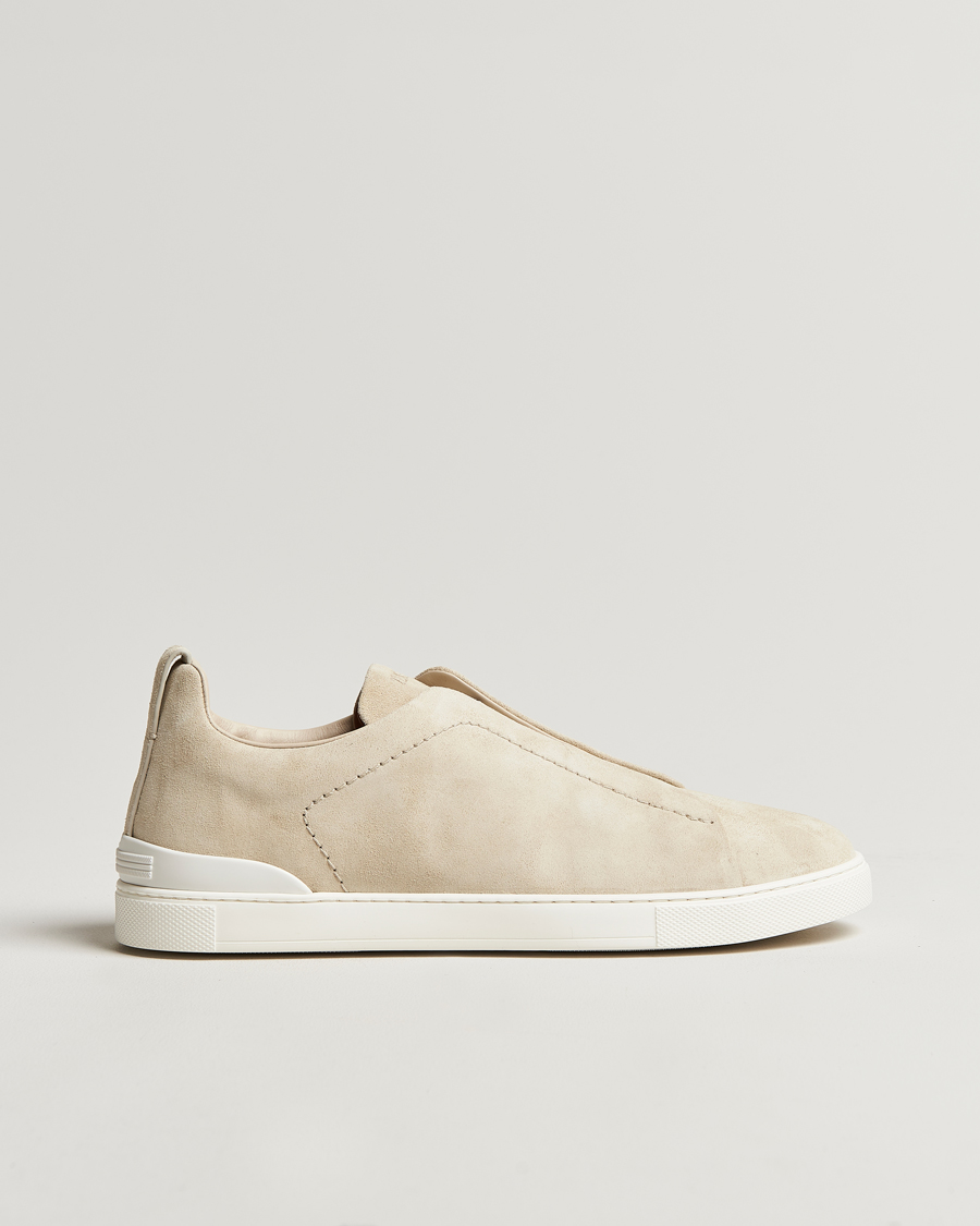 Men | Zegna Triple Stitch Sneakers Butter Suede | Zegna | Triple Stitch Sneakers Butter Suede