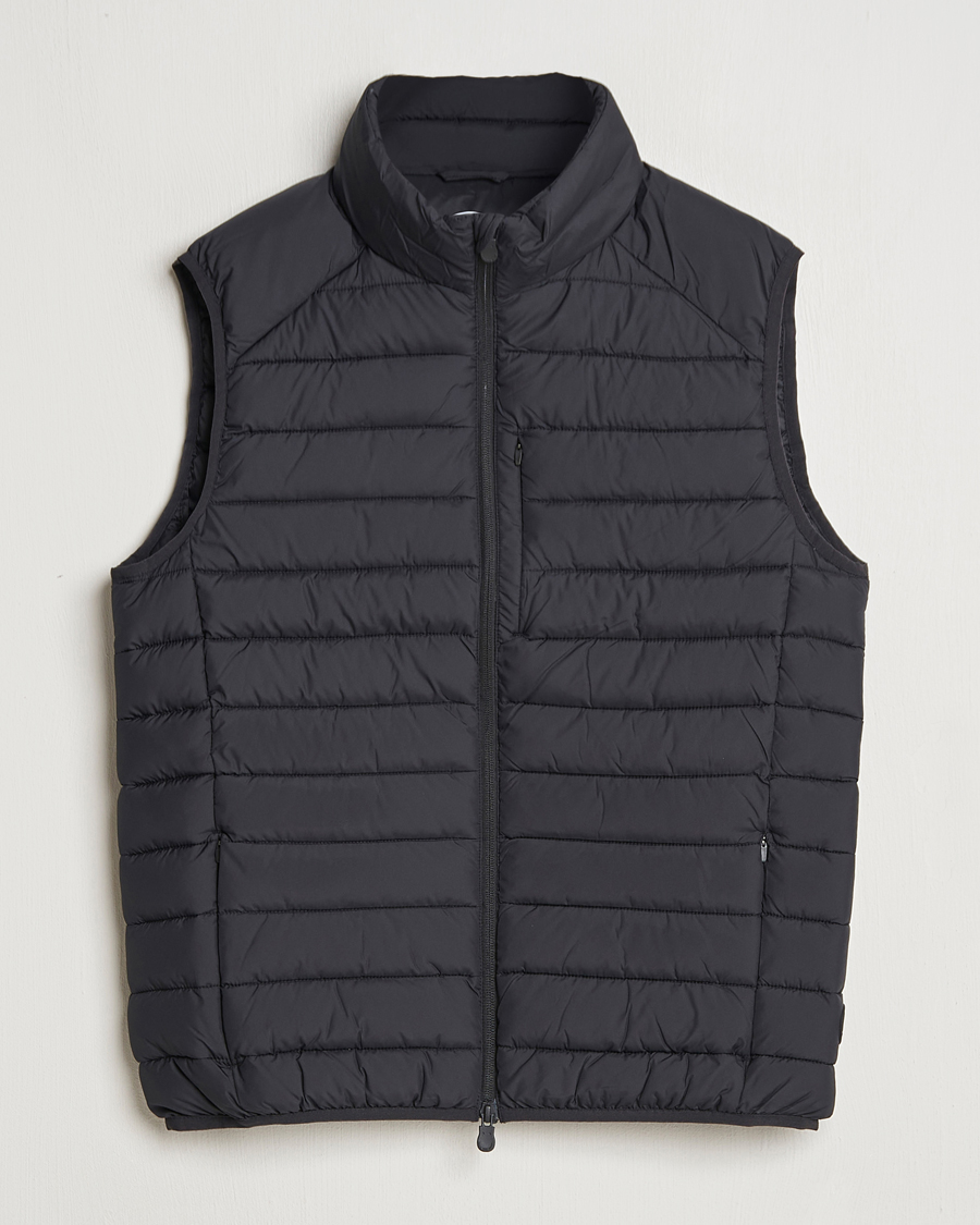 Men | Coats & Jackets | Save The Duck | Rhus Matt Lightweight Vest Black
