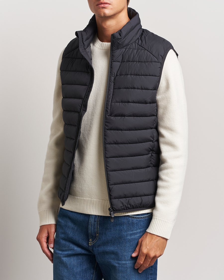 Men | Coats & Jackets | Save The Duck | Rhus Matt Lightweight Vest Black