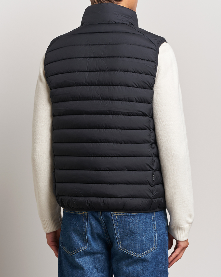 Men | Coats & Jackets | Save The Duck | Rhus Matt Lightweight Vest Blue Black