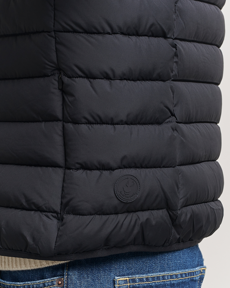 Men | Coats & Jackets | Save The Duck | Rhus Matt Lightweight Vest Blue Black