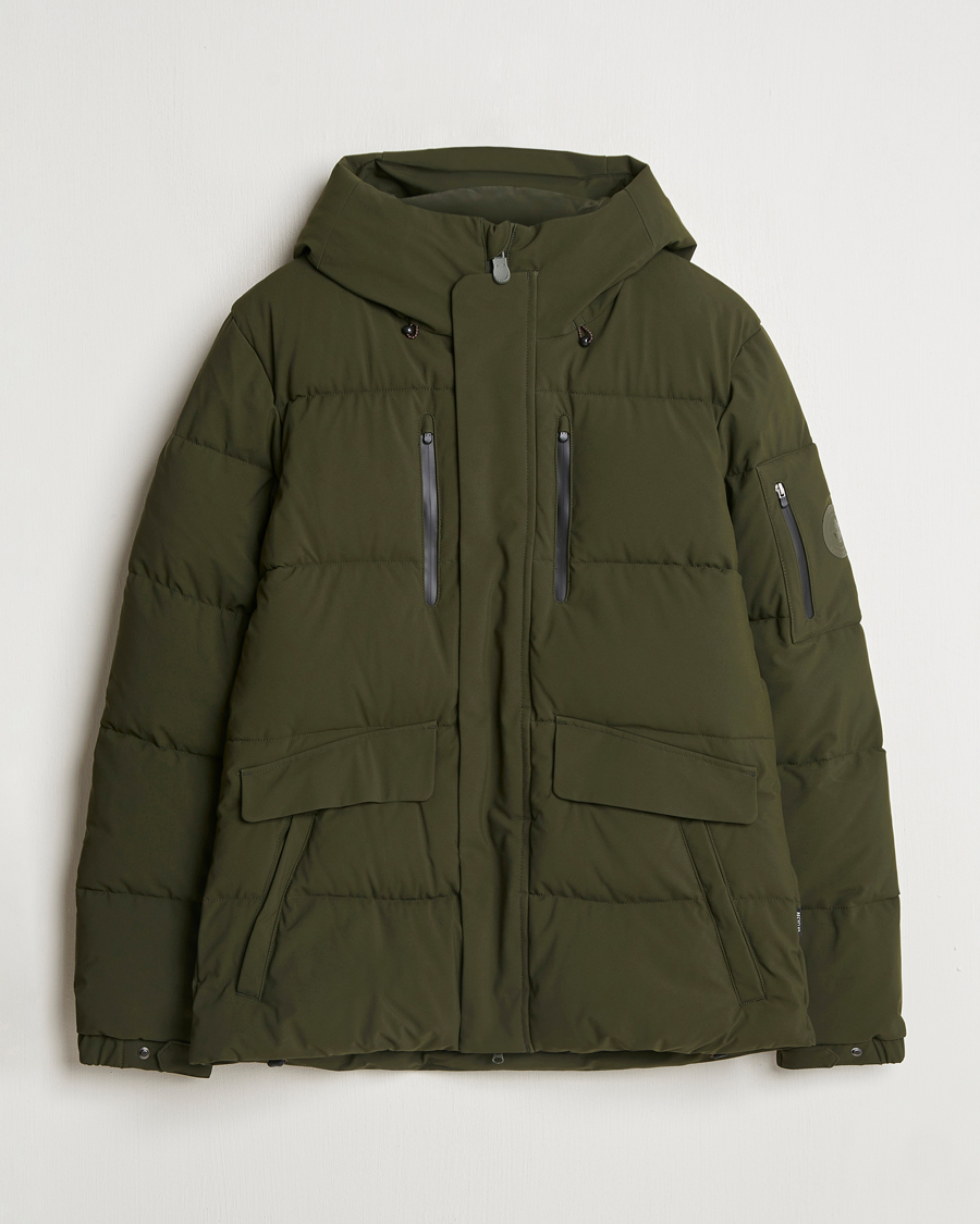 Men | Coats & Jackets | Save The Duck | Alter Short Arctic Parka Land Green