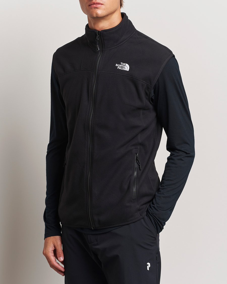 Men | Sweaters & Knitwear | The North Face | Glacier Fleece Vest Black