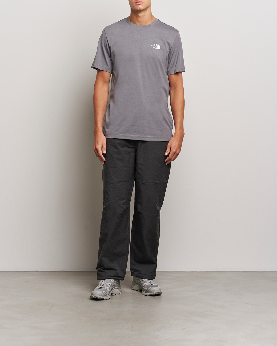 Men | T-Shirts | The North Face | Simple Dome Tee Grey