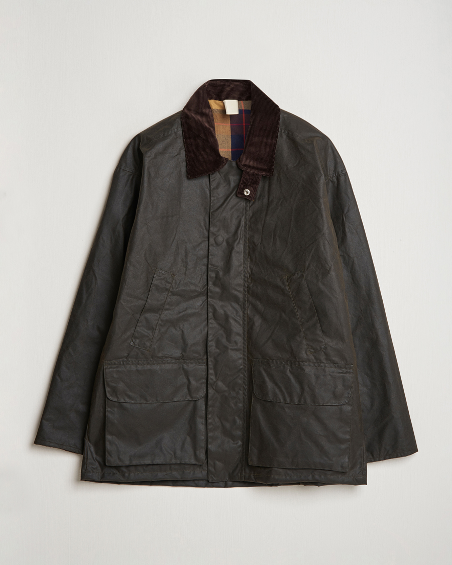 Men | Coats & Jackets | Sunflower | Waxed Leisure Jacket Olive