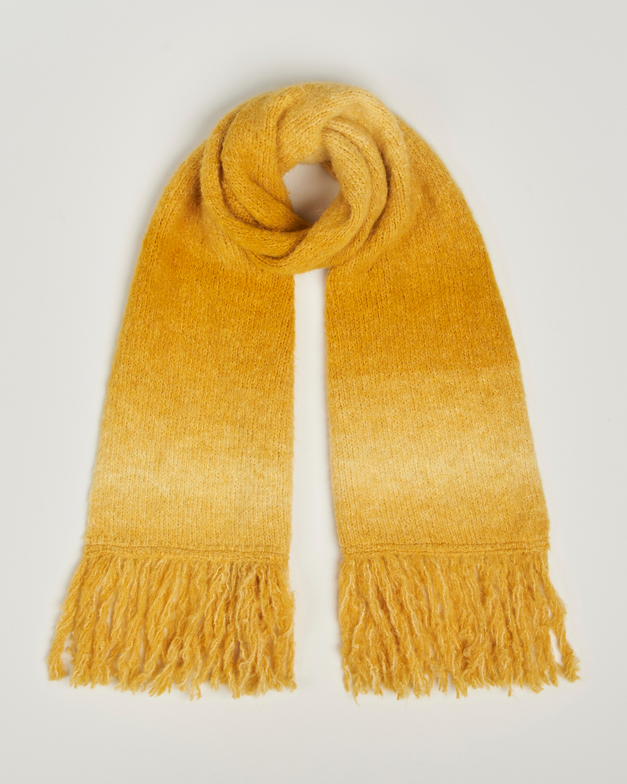 Men | Sunflower Ombre Wool Scarf Yellow | Sunflower | Ombre Wool Scarf Yellow