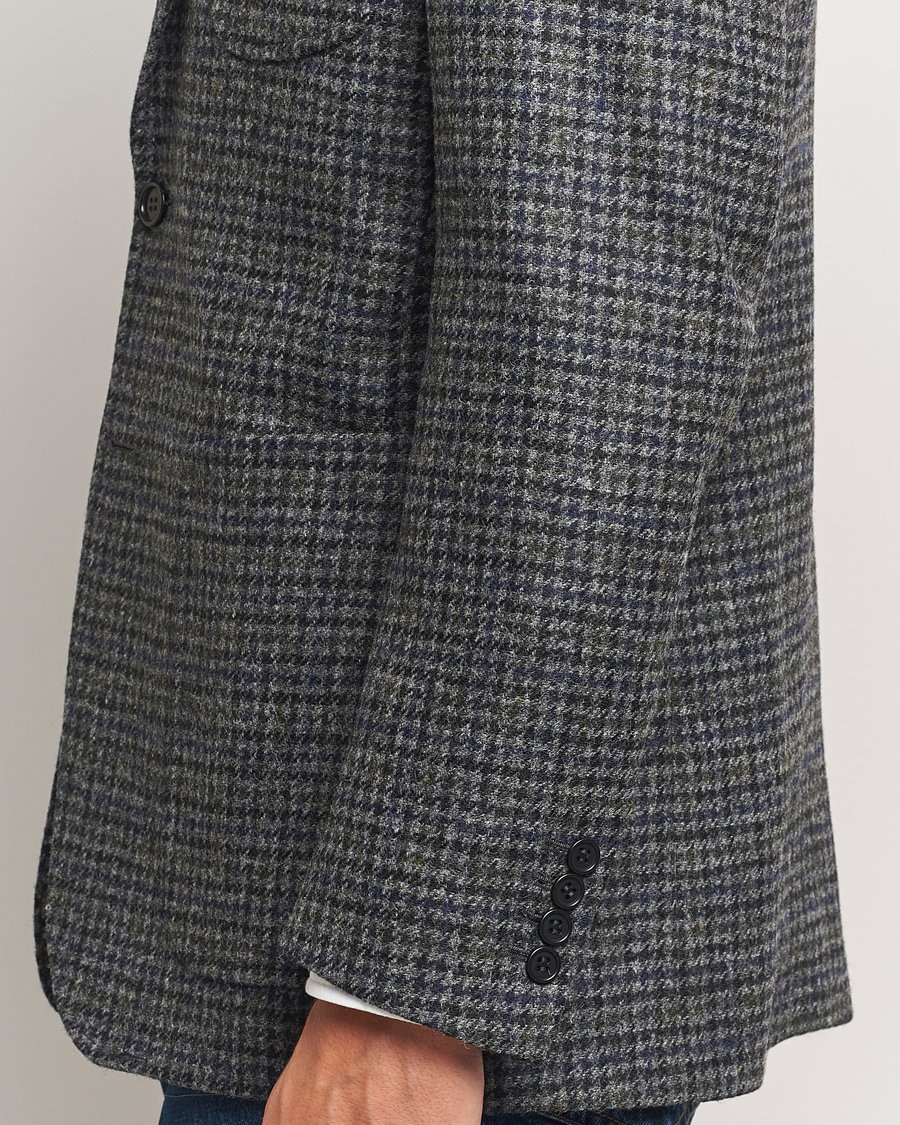 Men | Blazers | Sunflower | Tweed Blazer Grey Check