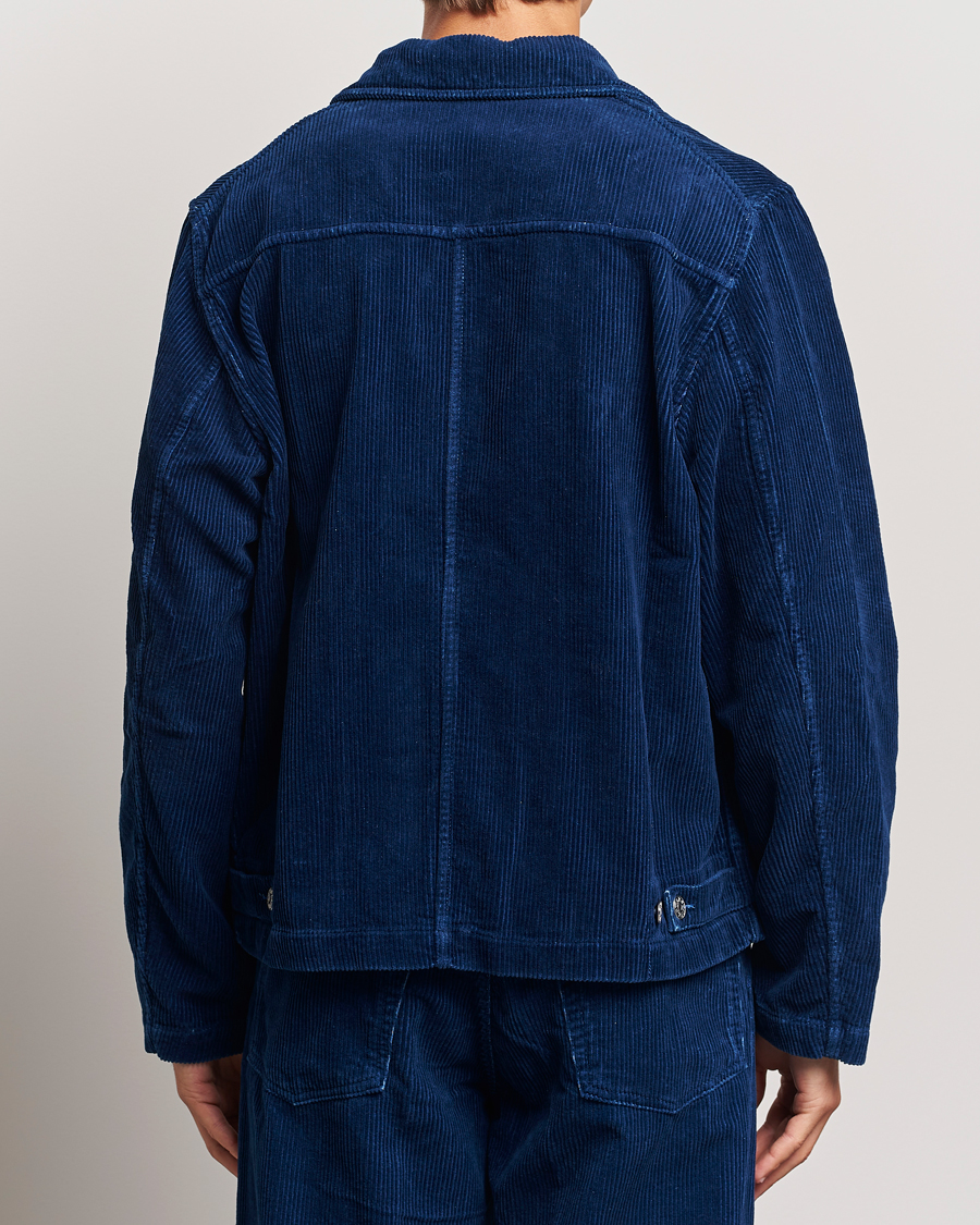 Men | Coats & Jackets | Sunflower | Corduroy Worker Jacket Indigo