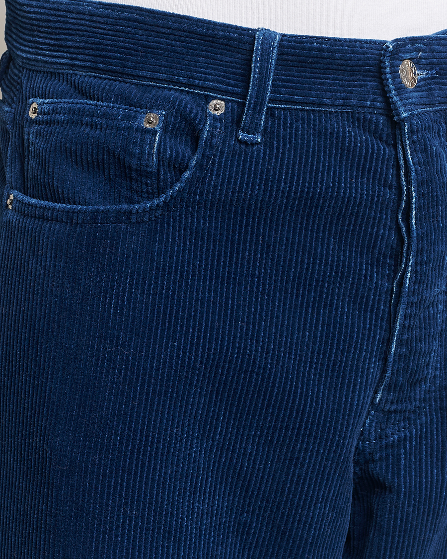 Men | Trousers | Sunflower | Wide Twist Corduroy Pants Indigo