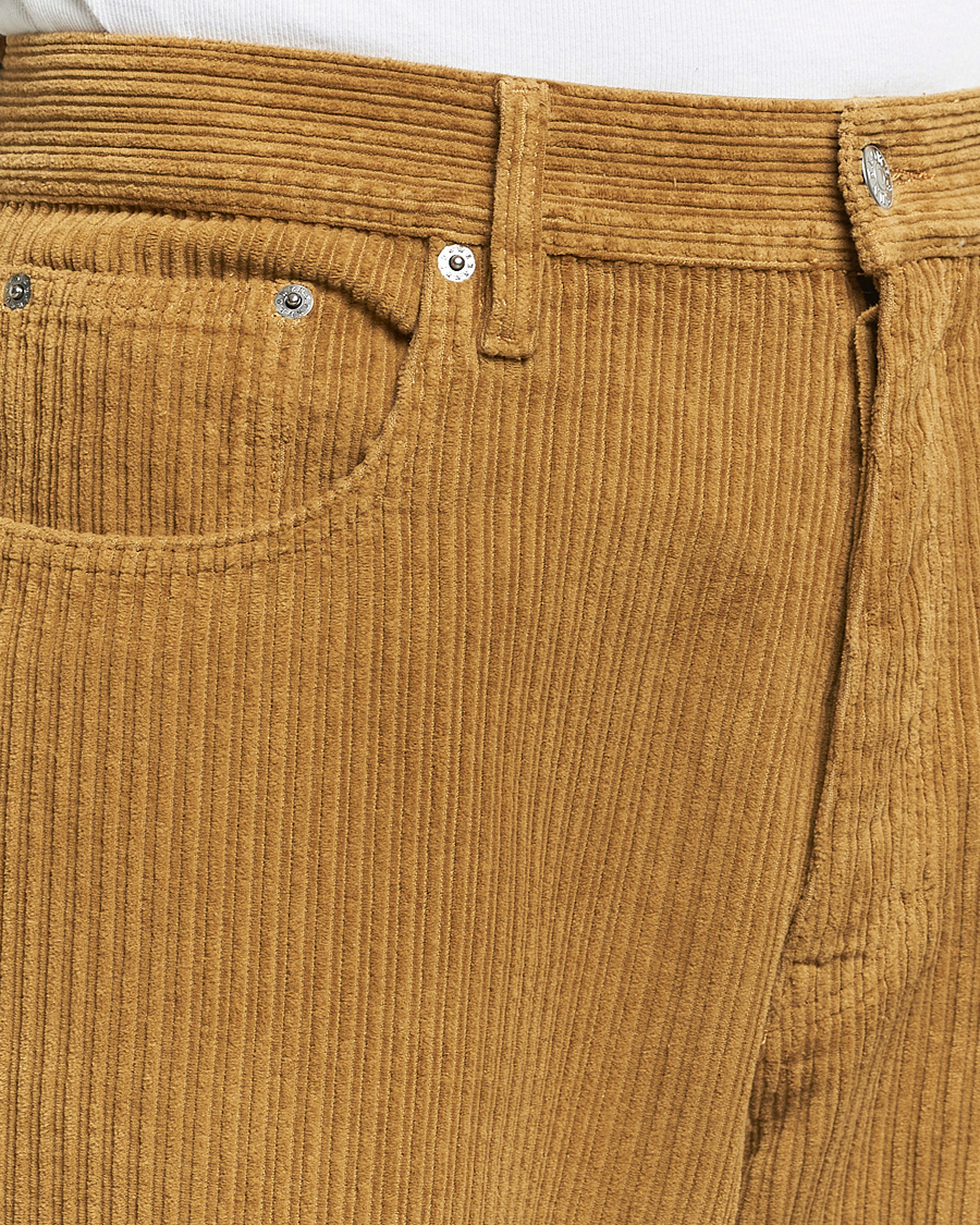 Men | Trousers | Sunflower | Wide Twist Corduroy Pants Ochre