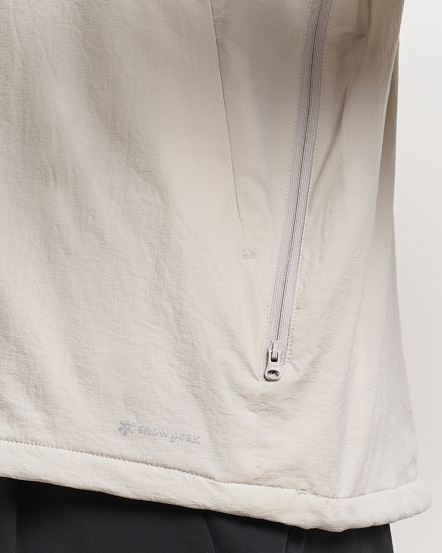Men | Coats & Jackets | Snow Peak | Breathable Insulated Jacket Ivory