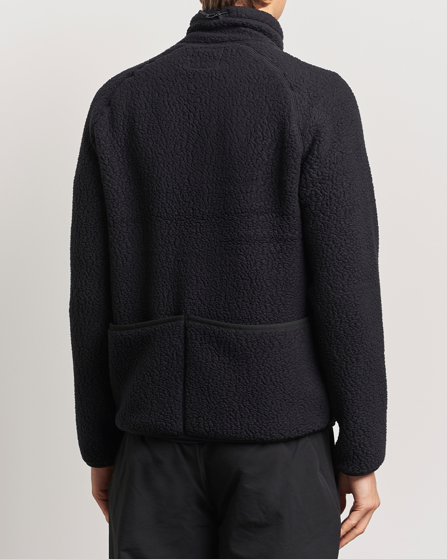 Men | Sweaters & Knitwear | Snow Peak | Thermal Boa Fleece Jacket Black