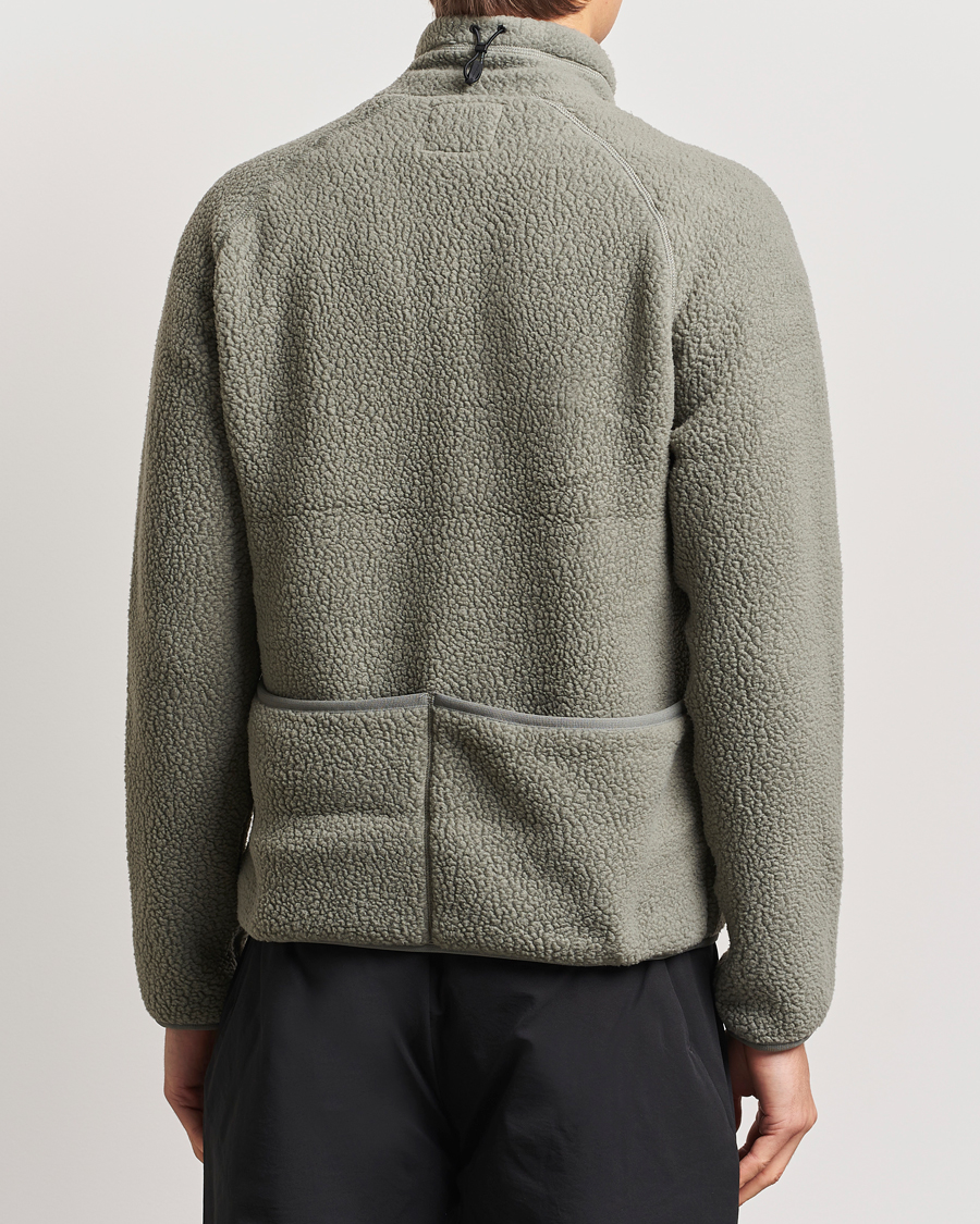 Men | Sweaters & Knitwear | Snow Peak | Thermal Boa Fleece Jacket Grey