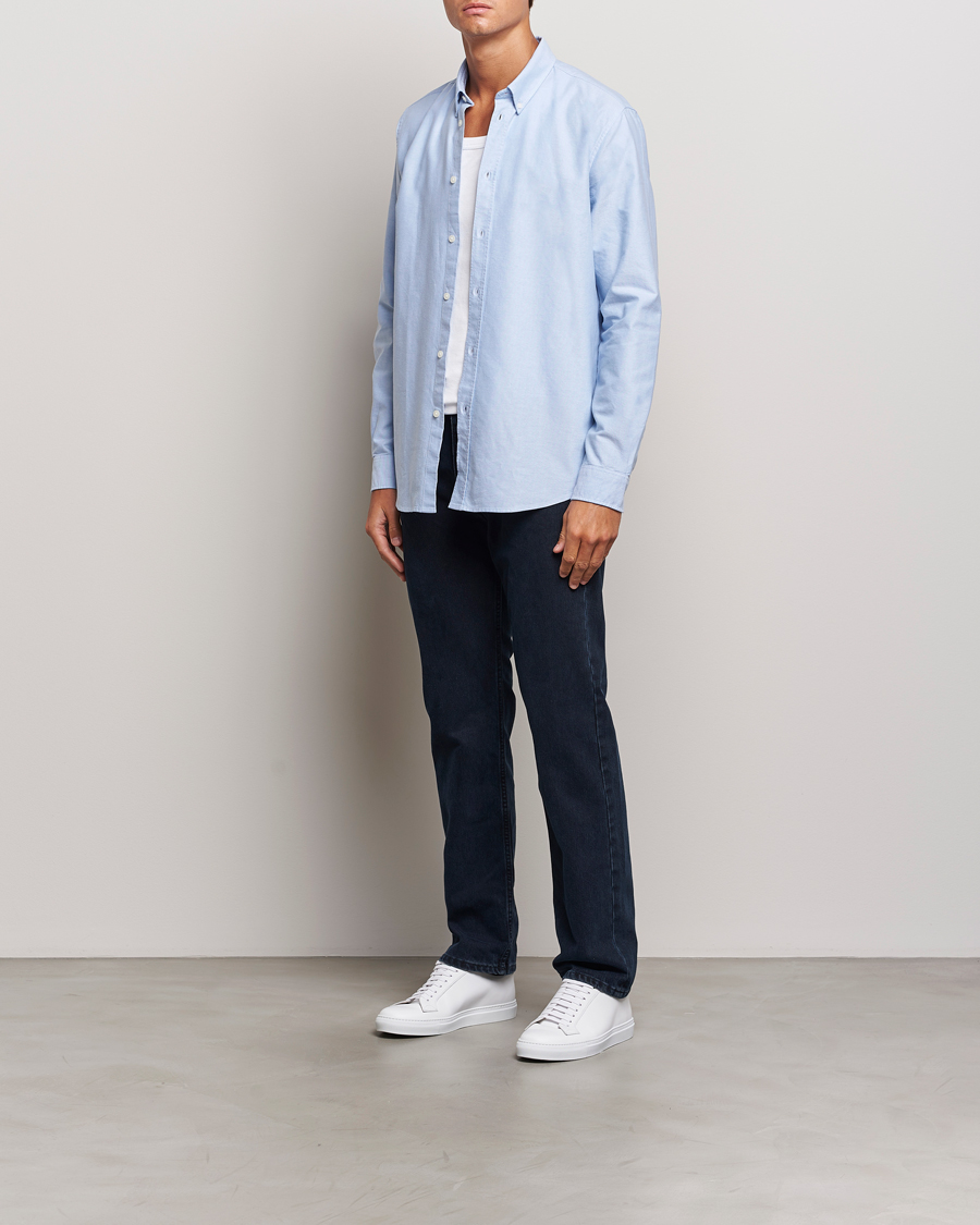 Men | Shirts | Samsøe Samsøe | Saliam Oxford Shirt Oxford Blue
