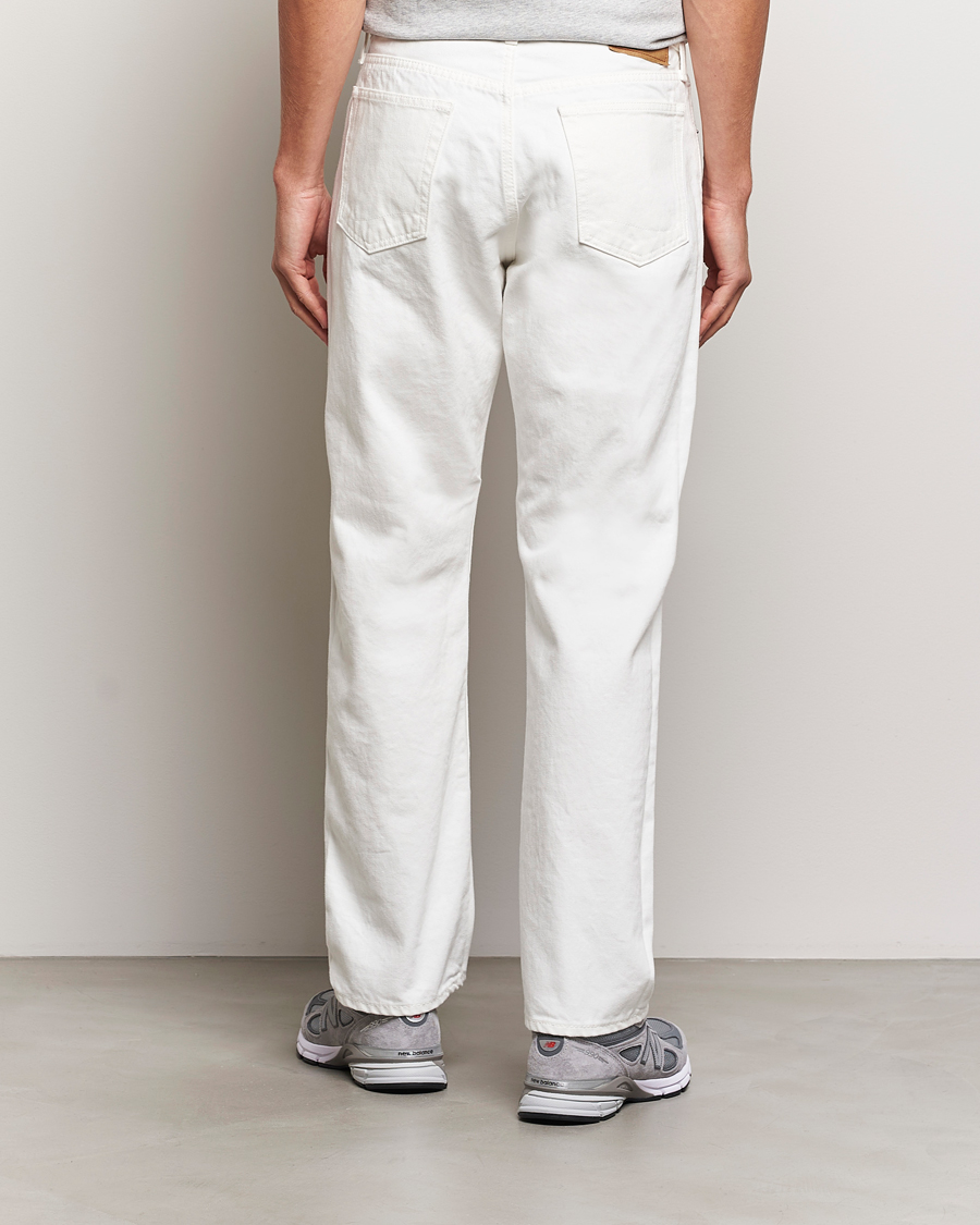 Men | Trousers | orSlow | Straight Fit 105 Selvedge Jeans White