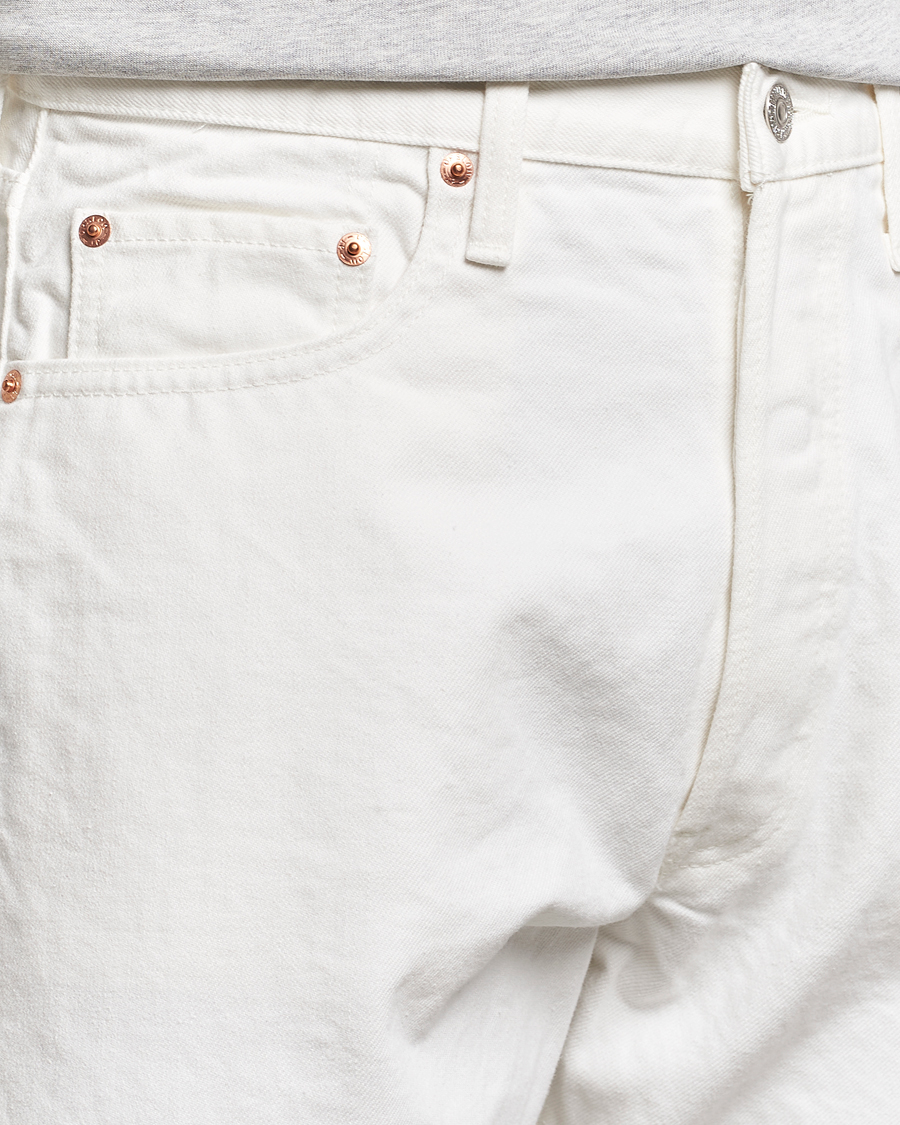 Men | Trousers | orSlow | Straight Fit 105 Selvedge Jeans White