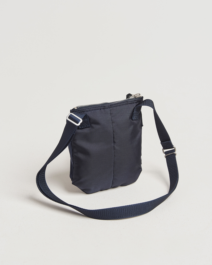 Men | Bags | Porter-Yoshida & Co. | Force Small Shoulder Pouch Navy Blue
