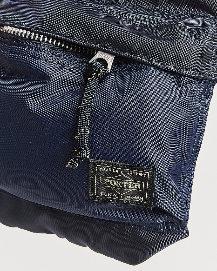 Men | Bags | Porter-Yoshida & Co. | Force Small Shoulder Pouch Navy Blue