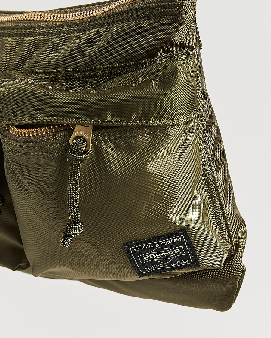 Men | Bags | Porter-Yoshida & Co. | Force Small Shoulder Bag Olive Drab