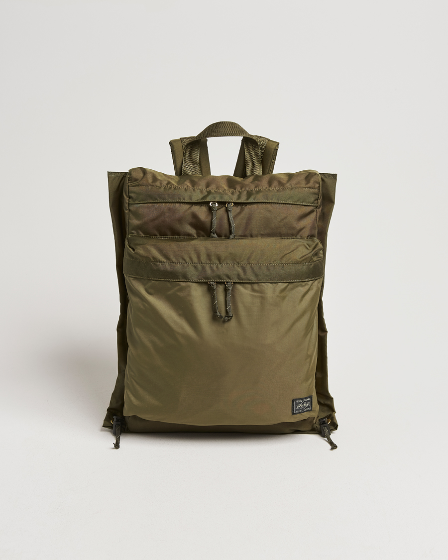 Men | Bags | Porter-Yoshida & Co. | Force Ruck Sack Olive Drab
