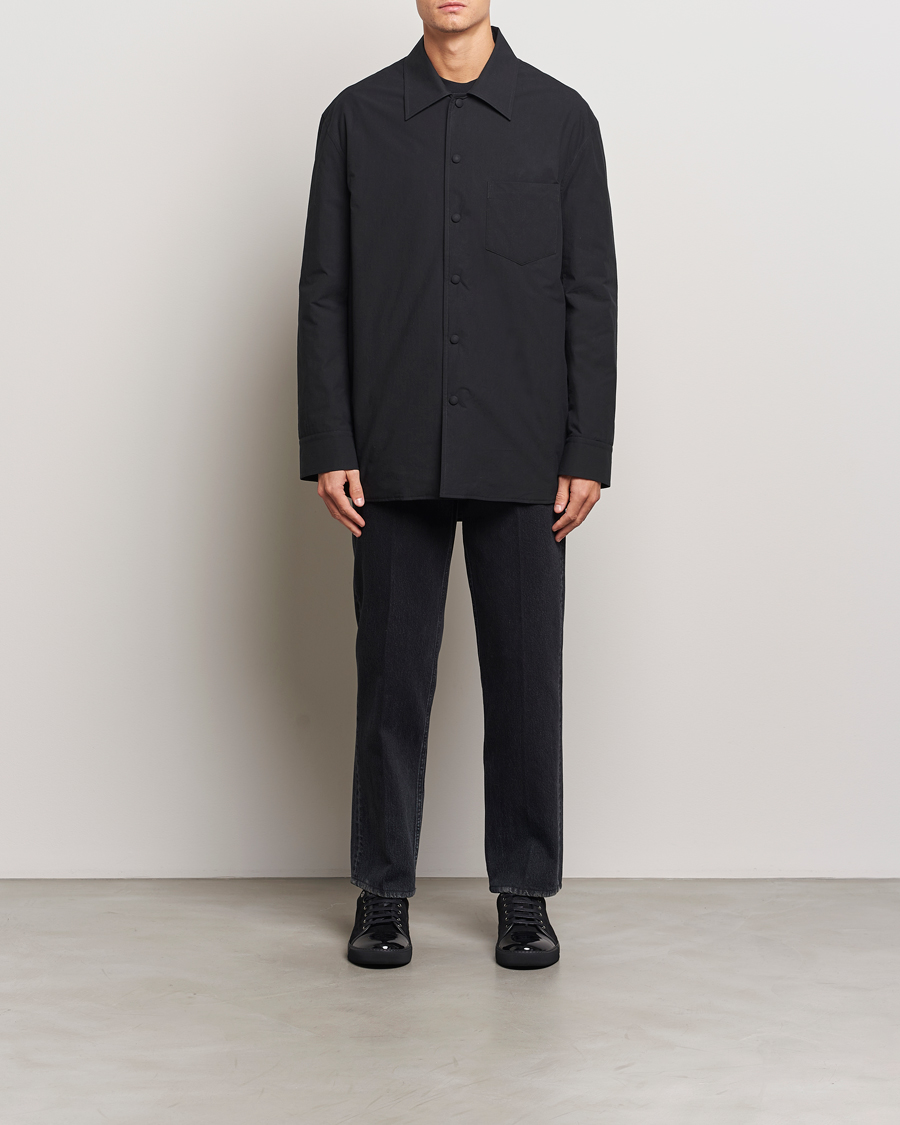Men | Shirts | Lanvin | Padded Overshirt Black