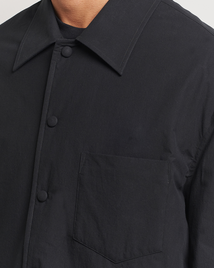 Men | Shirts | Lanvin | Padded Overshirt Black